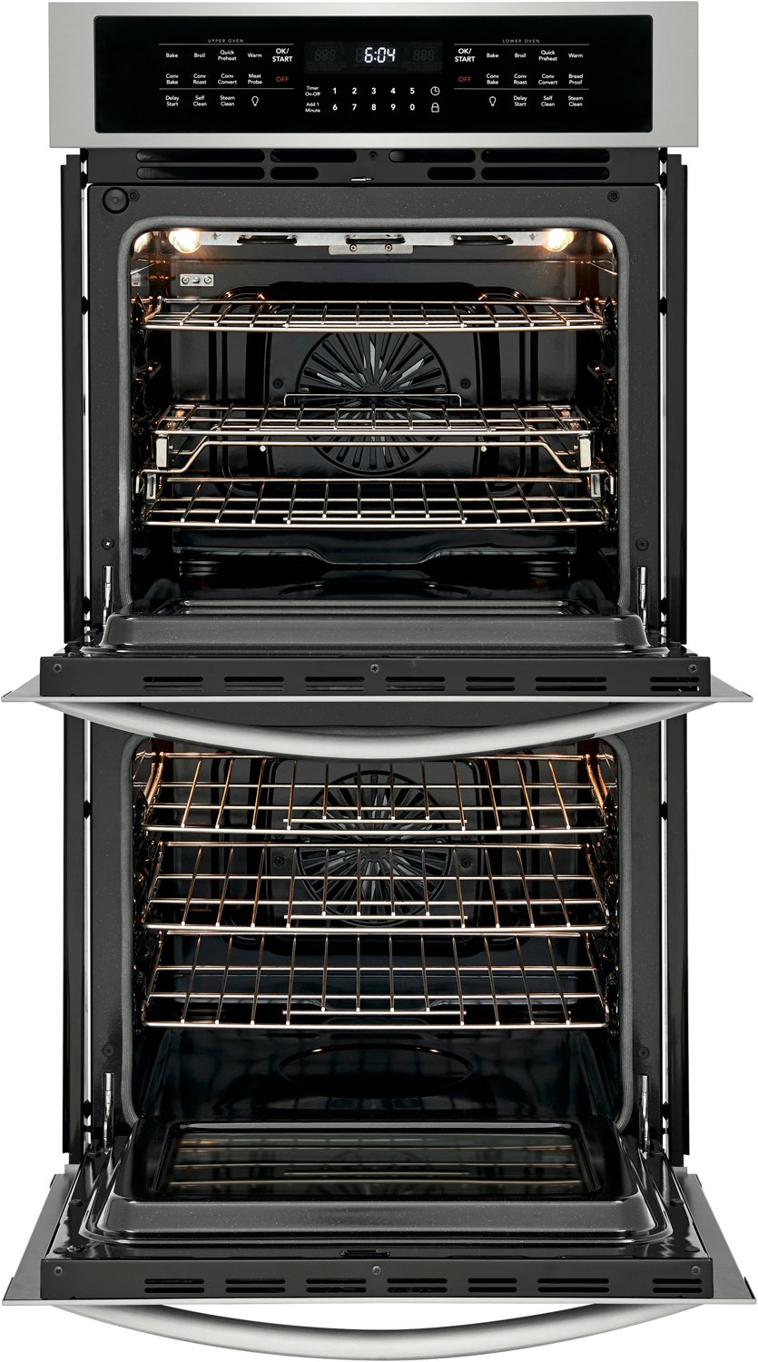 FGET2766UF Frigidaire Gallery 27 Inch Double Wall Oven - 7.6 cu. ft. Stainless Steel-4