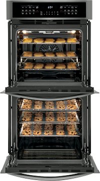 FGET2766UD Frigidaire Gallery 27 Inch Double Wall Oven - 7.6 cu. ft. Black Stainless Steel-2