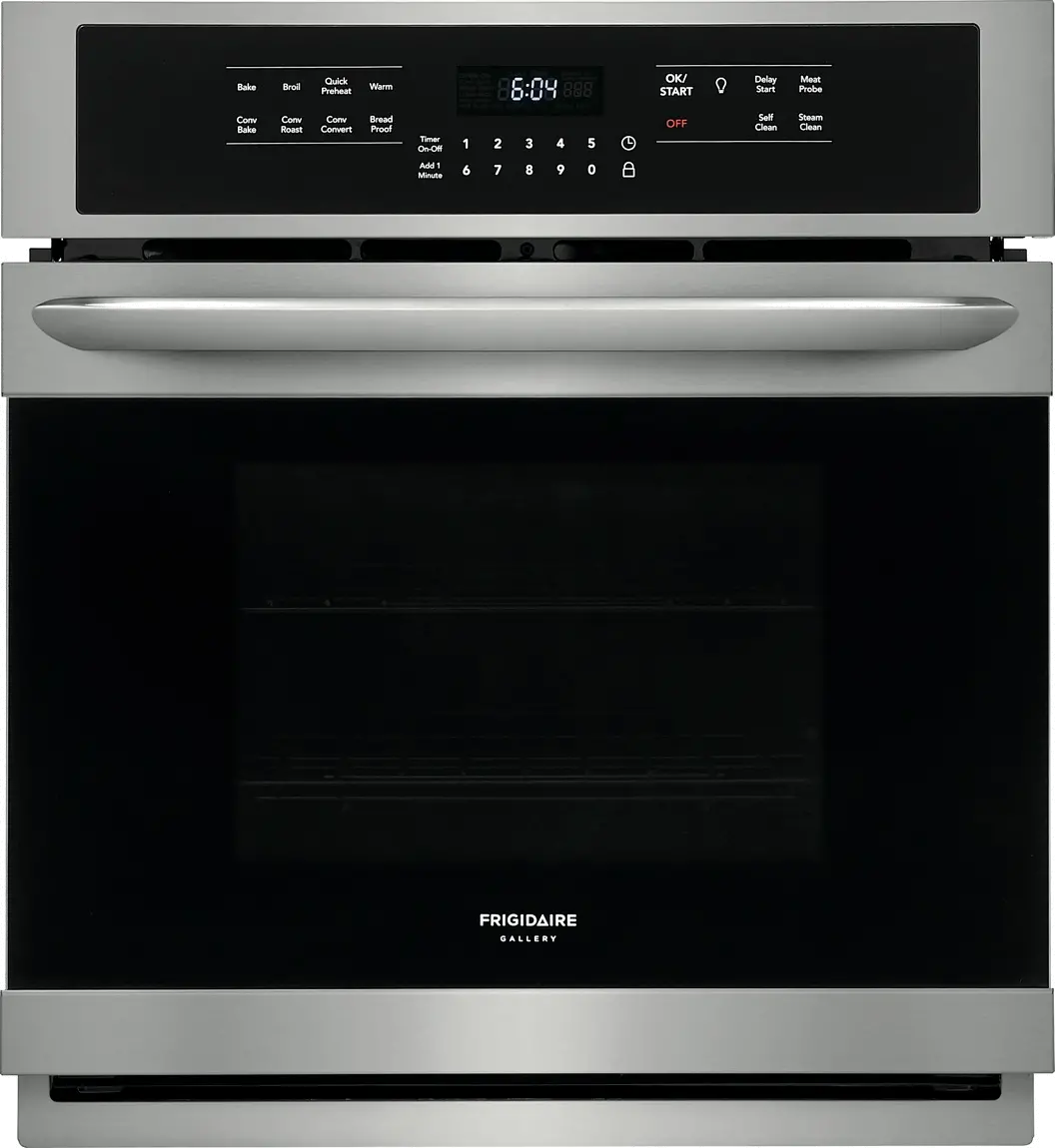 FGEW2766UF Frigidaire Gallery 27 Inch Single Wall Oven - 3.8 cu. ft. Stainless Steel-1