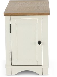 Rustic Cotton Side Table