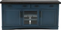 63 Inch Denim Blue TV Stand