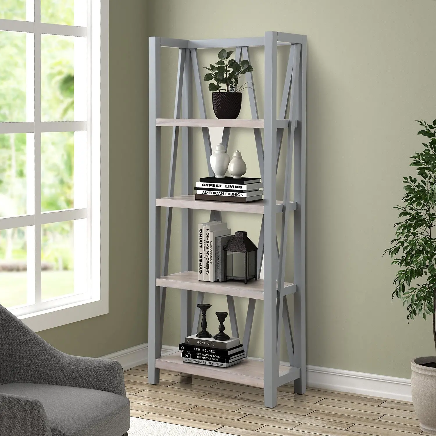 Amy Dove Gray Bookcase-2