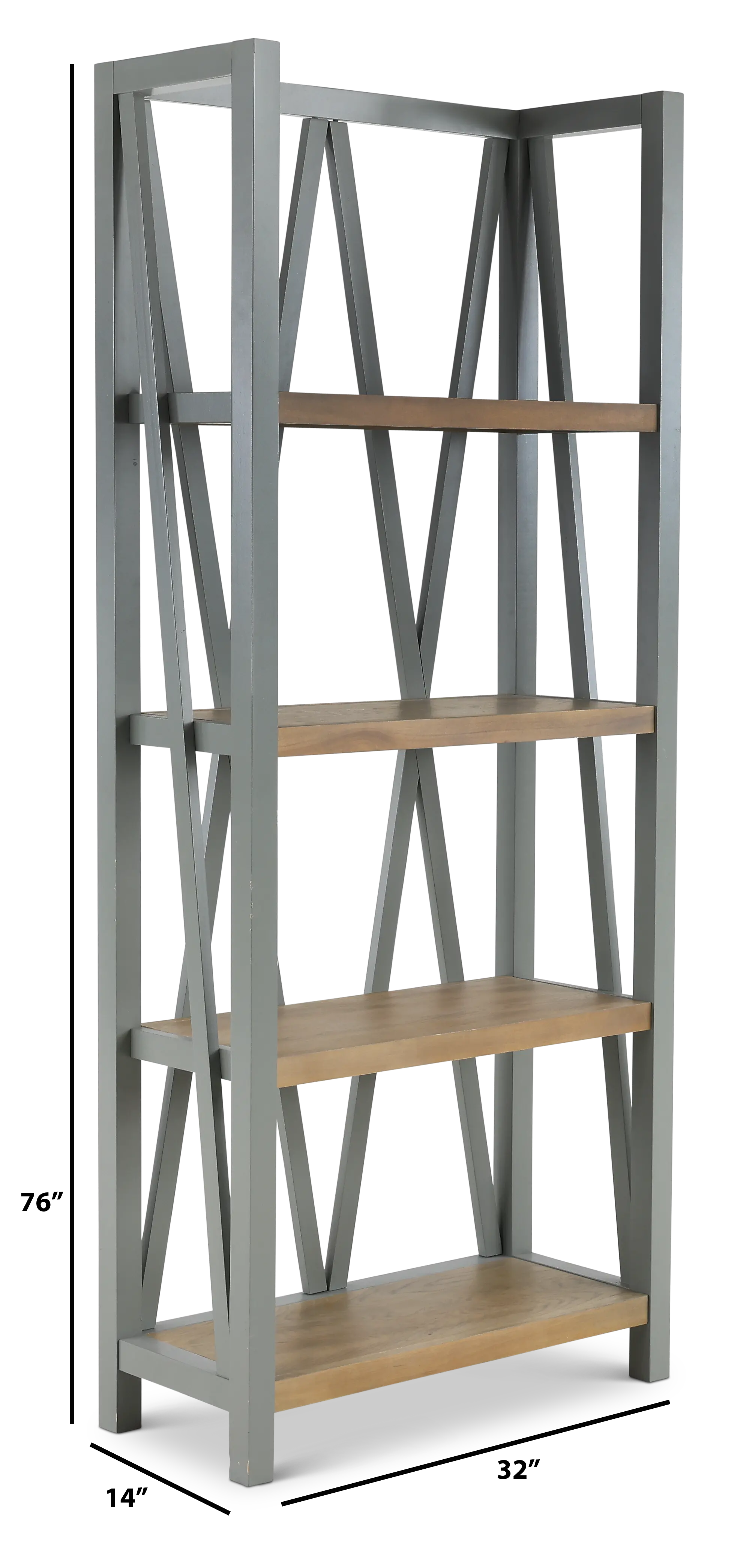 Amy Dove Gray Bookcase-3