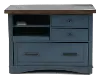 Amy Denim Blue File Cabinet