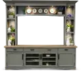 Amy Dove Gray 92 Entertainment Center