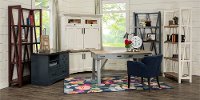Rustic Cotton Home Office Work Station-3