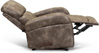 Stone Brown Transitional Rocker Recliner - Sylvie-3
