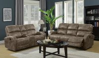 Stone Brown Reclining Living Room Set - Sylvie