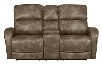 Stone Brown Reclining Living Room Set - Sylvie-5