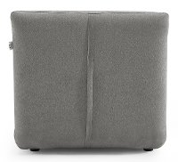 Slate Gray Folding Theater Lounger Chair and Fold Out Bed - Sutton-4