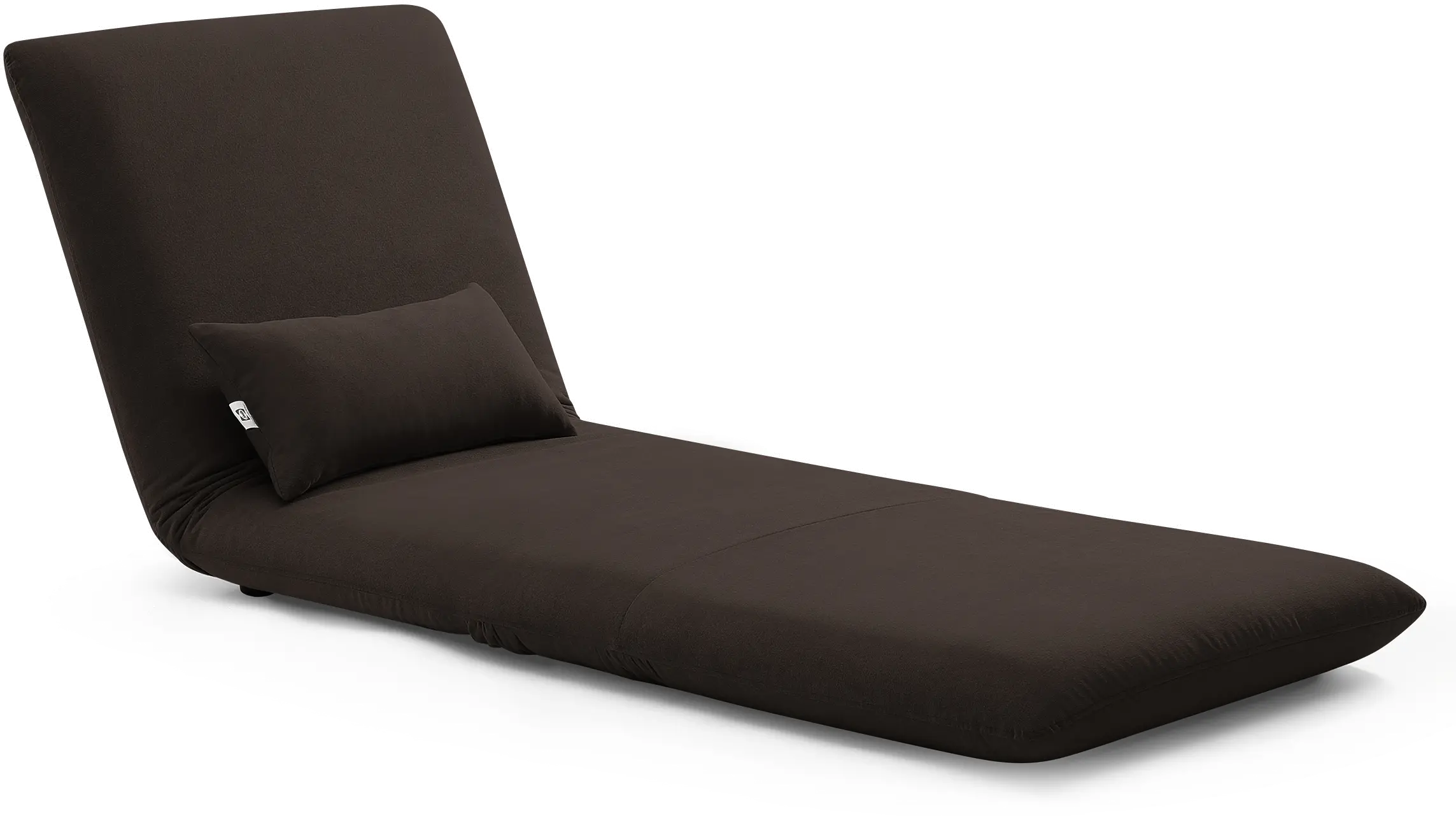 Chocolate Brown Folding Theater Lounger Chair and Fold Out Bed - Sutton-4
