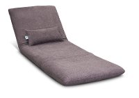 Plum Folding Theater Lounger Chair and Fold Out Bed - Sutton-5