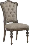 Clearance Heath Park Brown Upholstered Dining Room Chair