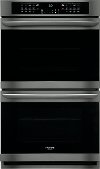 FGET3066UD Frigidaire Gallery 30 Inch Double Wall Oven - 10.2 cu. ft. Black Stainless Steel