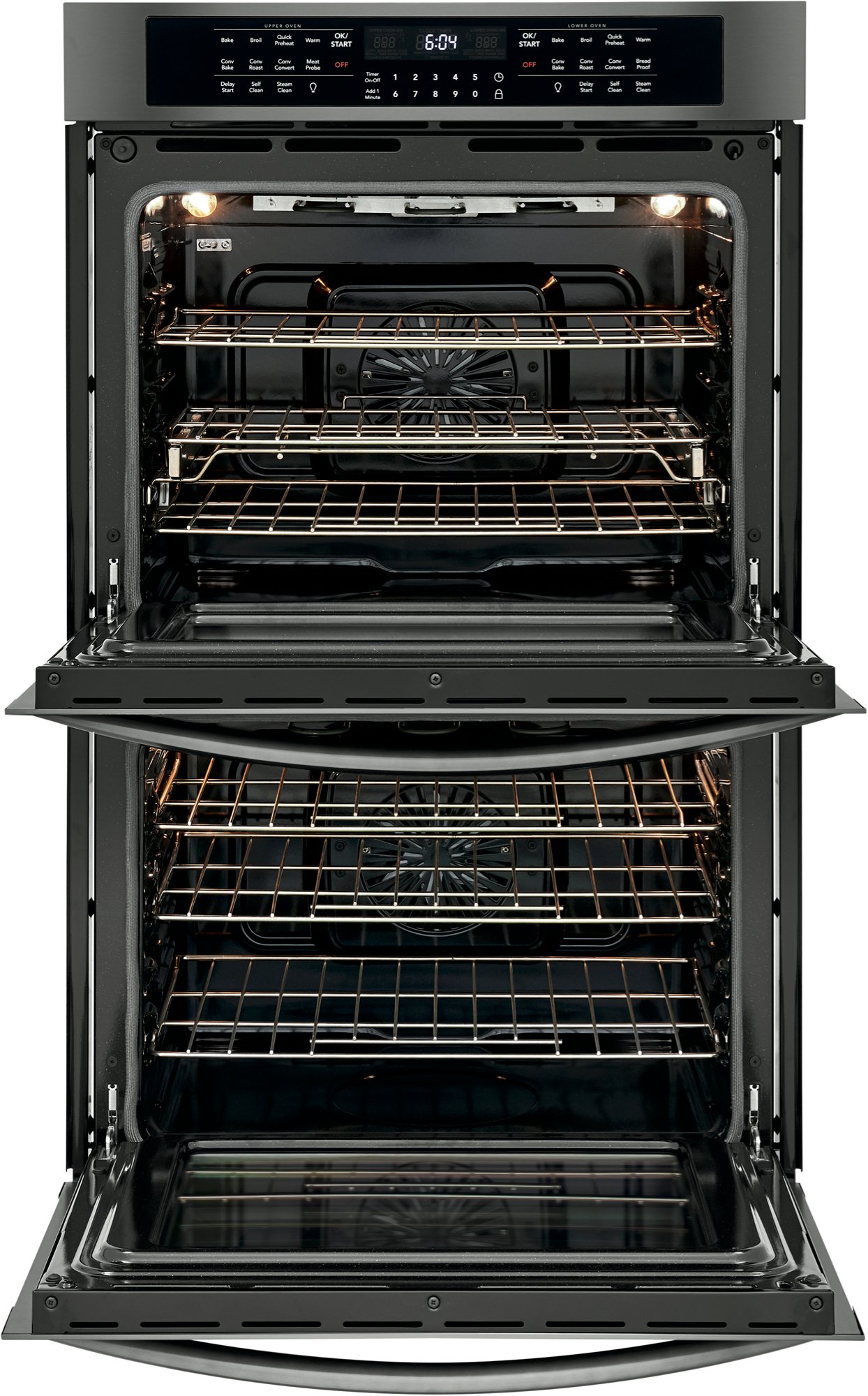 FGET3066UD Frigidaire Gallery 30 Inch Double Wall Oven - 10.2 cu. ft. Black Stainless Steel-2