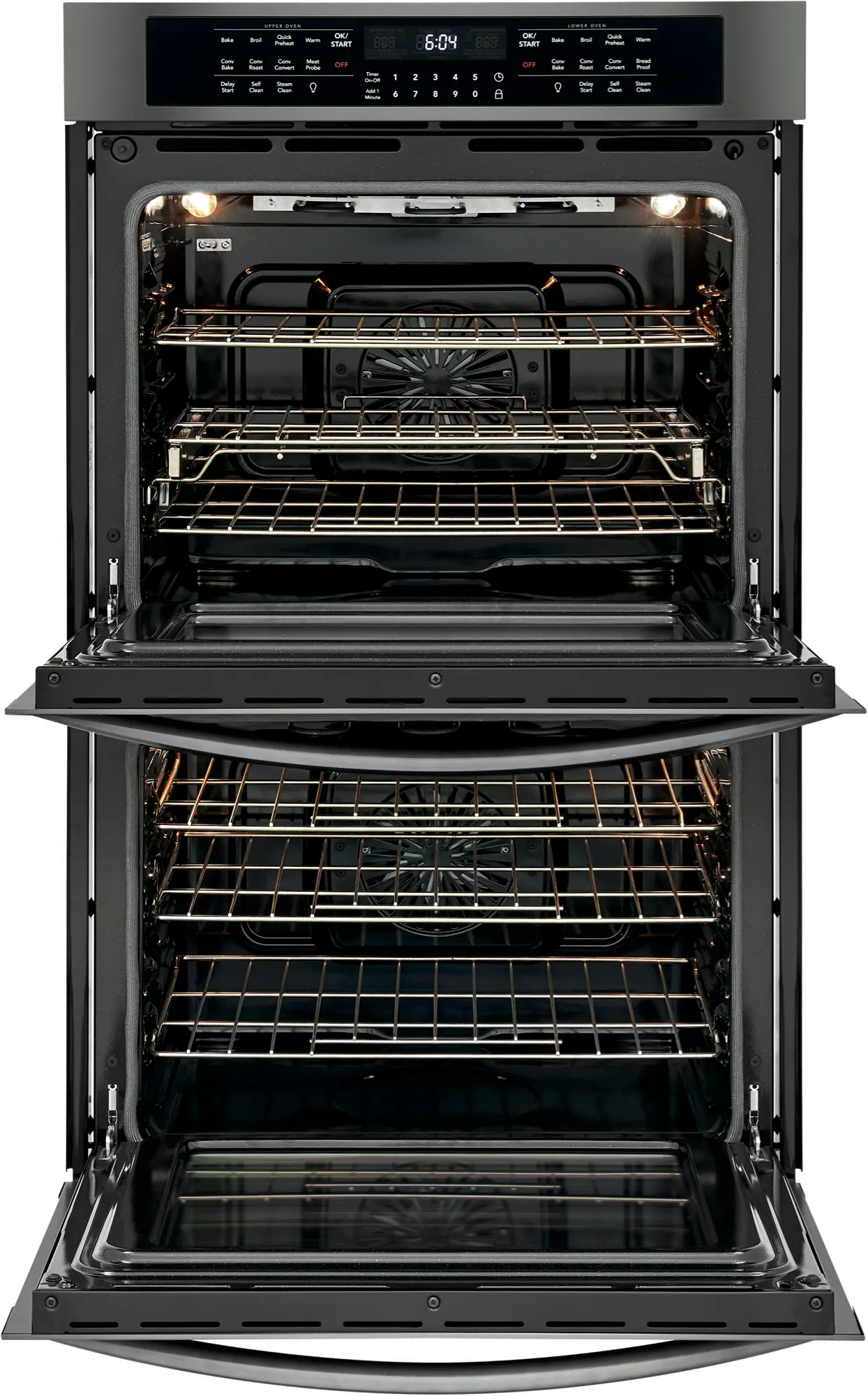 FGET3066UD Frigidaire Gallery 30 Inch Double Wall Oven - 10.2 cu. ft. Black Stainless Steel-2