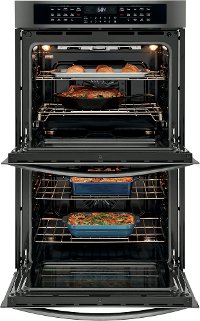 FGET3066UD Frigidaire Gallery 30 Inch Double Wall Oven - 10.2 cu. ft. Black Stainless Steel-3