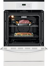 FFGW2426UW Frigidaire 24 Inch Gas Single Wall Oven - 3.3 cu. ft. White-3