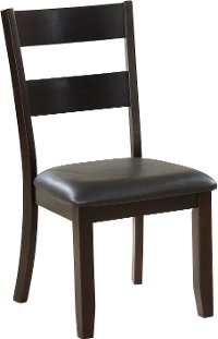 Chocolate Brown Round 7 Piece Dining Set - Jackson-3