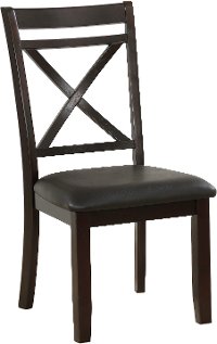 Chocolate Brown Dining Room Chair - Lexi