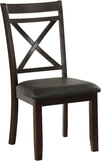 Chocolate Brown Dining Room Chair - Lexi
