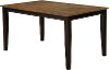 Chocolate Brown Dining Room Table - Lexi