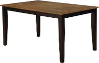 Chocolate Brown Dining Room Table - Lexi