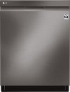 LDP6809BD LG Top Control Smart Dishwasher - 24 Inch Black Stainless Steel