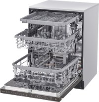 LDP6809BD LG Top Control Smart Dishwasher - 24 Inch Black Stainless Steel-5
