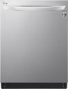 LDT6809SS LG Top Control Smart Dishwasher with Towel Bar Handle - 24 Inch Stainless Steel