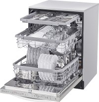 LDT6809SS LG Top Control Smart Dishwasher with Towel Bar Handle - 24 Inch Stainless Steel-3