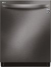 LDT6809BD LG Top Control Smart Dishwasher with Towel Bar Handle - 24 Inch Black Stainless Steel