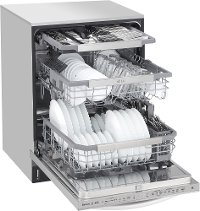 LDT7808SS LG Dishwasher with Bar Handle and Smart Home Features - Stainless Steel-2
