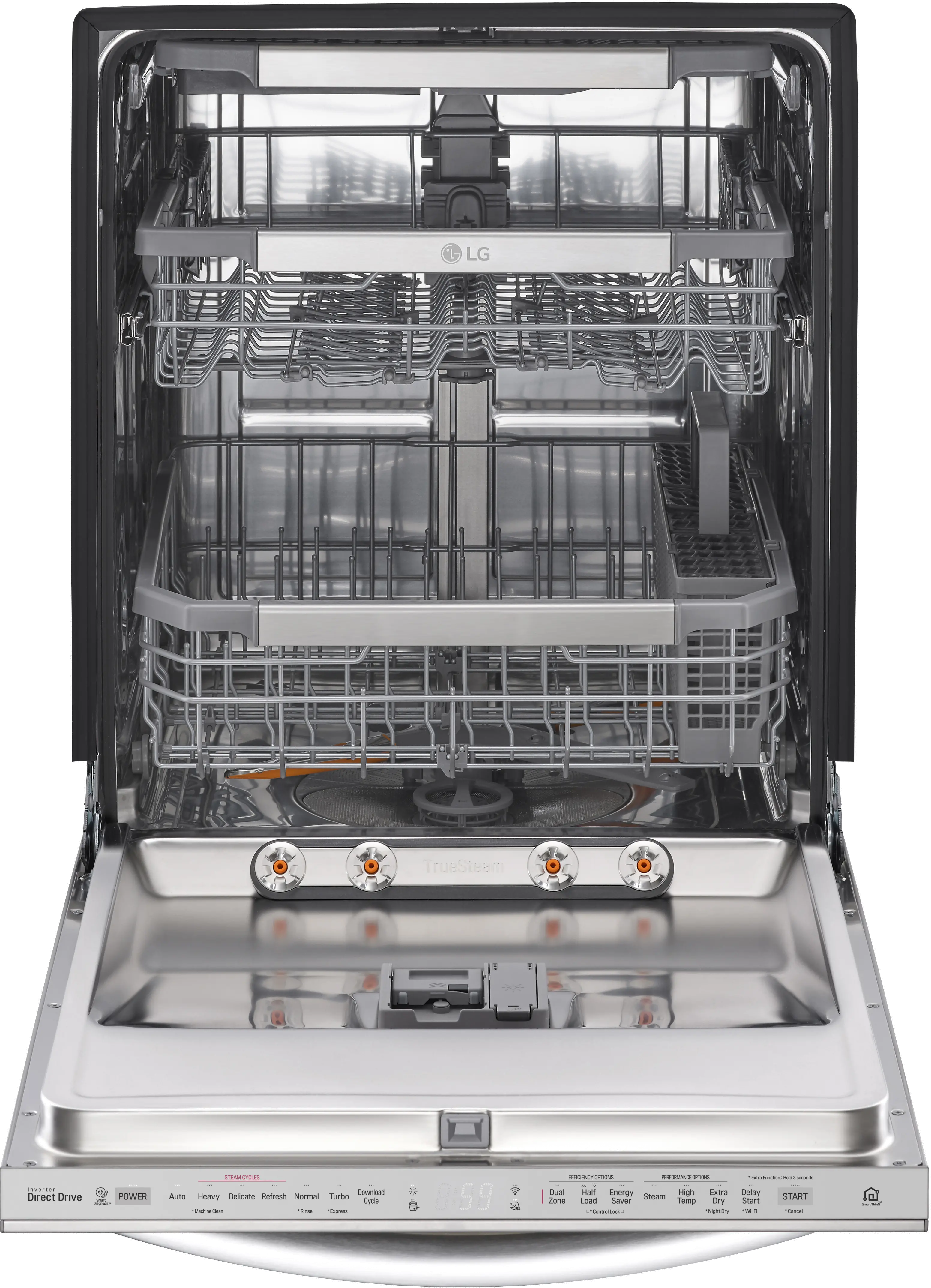 LDT7808SS LG Top Control Dishwasher - Stainless Steel-8