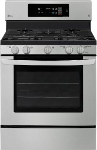 LRG3194ST LG 30 Inch Gas Range with Convection Oven - 5.4 cu. ft. Stainless Steel