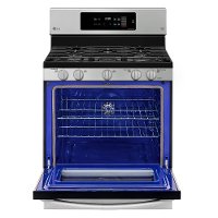 LRG3194ST LG 30 Inch Gas Range with Convection Oven - 5.4 cu. ft. Stainless Steel-2
