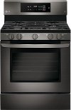 LRG3194BD LG 30 Inch Gas Range with Convection Oven - 5.4 cu. ft. Black Stainless Steel