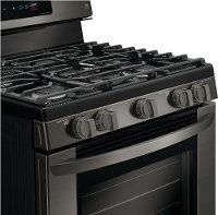 LRG3194BD LG 30 Inch Gas Range with Convection Oven - 5.4 cu. ft. Black Stainless Steel-2