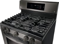 LRG3194BD LG 30 Inch Gas Range with Convection Oven - 5.4 cu. ft. Black Stainless Steel-5