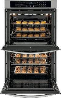FGET3066UF Frigidaire Gallery 30 Inch Double Wall Oven - 10.2 cu. ft. Stainless Steel-2