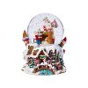 6 Inch Multi Color Gingerbread Globe