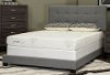 Clearance Contemporary Gray Queen Upholstered Bed - Florence