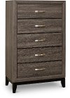 Contemporary Gray Chest of Drawers - Florence