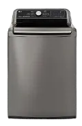 WT7800CV LG Top Load TurboWash3D Washer - 5.5 cu. ft. Graphite Steel