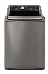 WT7800CV LG Top Load TurboWash3D Washer - 5.5 cu. ft. Graphite Steel