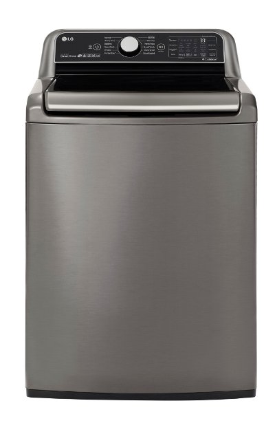 WT7800CV LG Top Load TurboWash3D Washer - 5.5 cu. ft. Graphite Steel