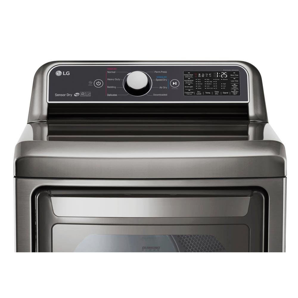 DLGX7801VE LG Smart WiFi Enabled Gas Dryer - 7.3 cu.ft.-2