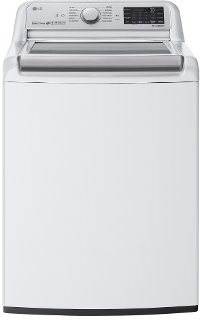 WT7800CW LG Top Load TurboWash3D Washer - 5.5 cu. ft. White