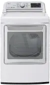 DLEX7800WE LG WiFi Electric Dryer with TurboSteam - White 7.3 cu.ft.