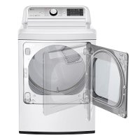 DLEX7800WE LG WiFi Electric Dryer with TurboSteam - White 7.3 cu.ft.-3